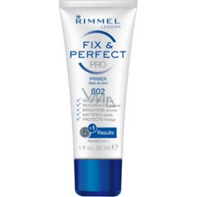 Rimmel London Match Perfection Base Base For Makeup 002 Transparent 30 ml