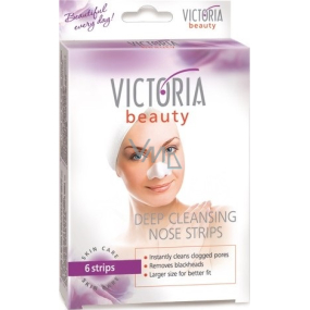 Victoria Beauty Deep Cleansing 6 Piece Cleansing Pore On Nose