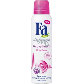 Fa Active Pearls Rose Fresh deodorant spray for women 150 ml
