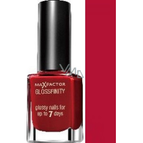 Max Factor Glossfinity nail polish 110 Red Passion 11 ml