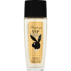 Playboy Vip for Her perfumed deodorant glass for women 75 ml