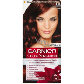 Garnier Color Sensation hair color 4.52 Intense brown