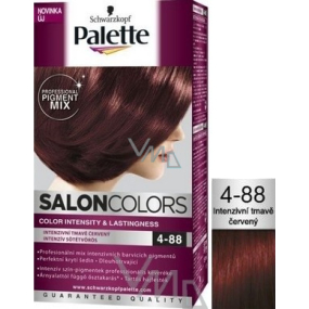 Schwarzkopf Palette Salon Colors Hair Color 4-88 Intense dark red