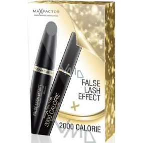 Max Factor False Lash Effect mascara + 2000 Calorie Dramatic Volume mascara 01 Black 9 ml, cosmetic set