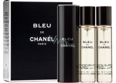 Chanel Bleu de Chanel eau de toilette set for men 3 x 20 ml