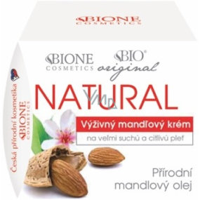 Bione Cosmetics Almond original natural nourishing almond cream very dry and sensitive skin 51 ml