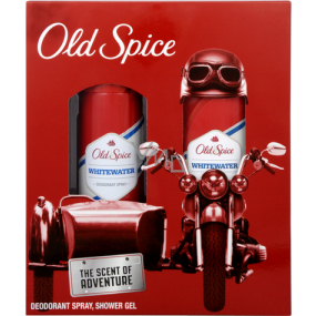 Old Spice White Water deodorant spray 150 ml + shower gel 250 ml, cosmetic set