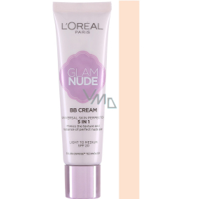 Loreal Glam Nude Magique 5in1 SPF20 BB Cream Light To Medium 30 ml