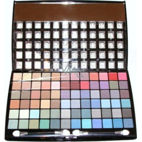 Body Collection Classic 72 Color Cosmetic Palette 1 piece