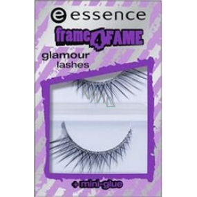 Essence Frame for Fame Volume Lashes false eyelashes 1 pair + mini glue 1 ml