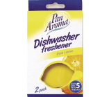 Pan Aroma Dishwasher Freshener Fresh Lemon Scent for Dishwasher 2 pieces