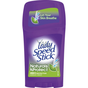 Lady Speed Stick Naturals & Protect antiperspirant deodorant stick for women 45 g