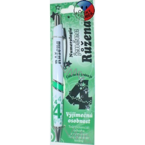 Nekupto Numerology of the name of a ballpoint pen with the name Růžena 1 piece