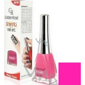 Golden Rose Graffiti Nail Art crackling nail polish shade 18 12 ml