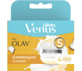 Gillette Venus Plus Olay Coconut Replacement Heads 4 pieces for women