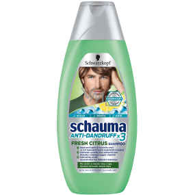 Schauma Men Anti-Dandruff X3 Fresh Citrus Anti-Dandruff Hair Shampoo for Men 250 ml
