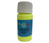 Art e Miss Universal Acrylic Paint Gloss 71 Neon Yellow 40 g
