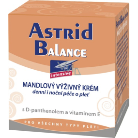 Astrid Balance Intensive almond nourishing cream dry and very dry skin 50 ml