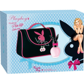 Playboy Play It Pin Up Collection eau de toilette 30 ml + toilet bag, gift set