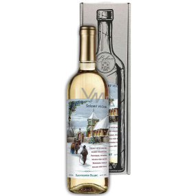 Bohemia Gifts Sauvignon Blanc Christmas Eve wine 750 ml, gift set