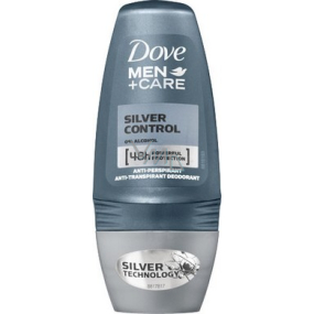 Dove Men + Care Silver Control 48h ball antiperspirant deodorant roll-on for men 50 ml