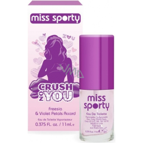 Miss Sports Love 2 Love Crush On You EdT 11 ml eau de toilette Ladies