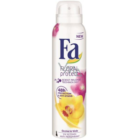 Fa Floral Protect Orchid & Viola antiperspitant deodorant spray for women 150 ml