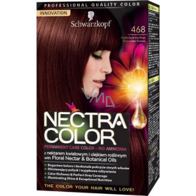 Schwarzkopf Nectra Color Hair Color 468 Chocolate Brown