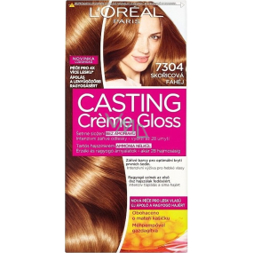 Loreal Paris Casting Creme Gloss hair color 7304 cinnamon