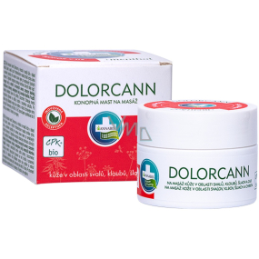 Annabis Dolorcann Organic hemp ointment for muscles, back, joints and tendons 15 ml
