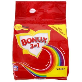 Bonux Color 3 in 1 washing powder for colored laundry 20 doses of 1.5 kg