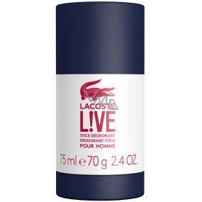 Lacoste Live pour Homme deodorant stick for men 75 ml