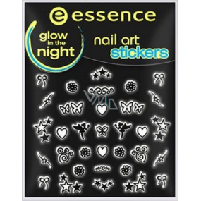 Essence Nail Art Sticker nail stickers 12 Glow In The Night 1 sheet