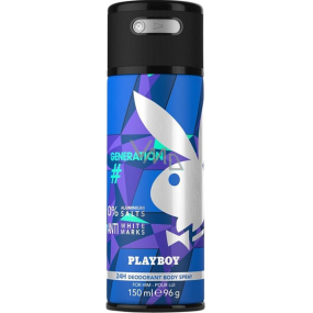 Playboy Generation for Him deodorant spray for men 150 ml