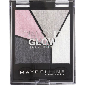 Maybelline Diamond Glow Eyeshadow Eyeshadow 04 Gray Pink Drama 2.5 g