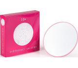 Diva & Nice Magnifying Mirror with Suction Cups 10x Magnification, 9 cm