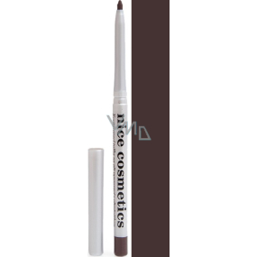 Diva & Nice Retractable contouring eyeliner with sharpener 02 Dark brown 1.2 g