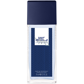 David Beckham Classic Blue perfumed deodorant glass for men 75 ml
