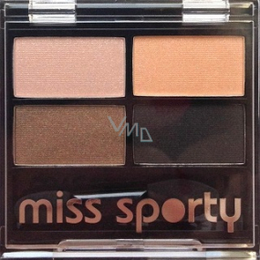Miss Sports Studio Color Quattro Eyeshadow 406 Sunny Smoky 3.2 g