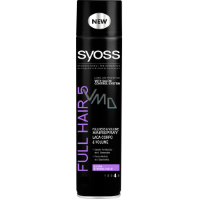 Syoss Full Hair 5 volume and fullness hairstyle hairspray 300 ml