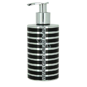 Vivian Gray Stripes Silver luxury liquid soap 250 ml
