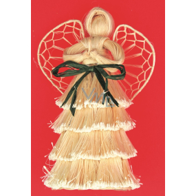 Angel with layered skirt 16 cm