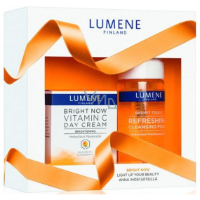 Lumene Bright Now Vitamin C day cream 50 ml + Bright Touch refreshing cleansing foam 150 ml, cosmetic set