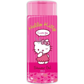 Hello Kitty Fragrance raspberry shower gel for children 400 ml