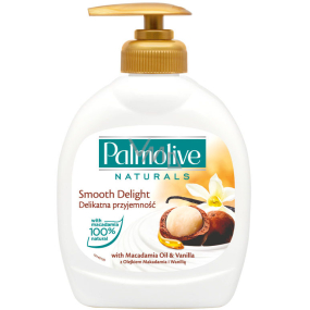 Palmolive Naturals Smooth Delight Macadamia Oil + Vanilla liquid soap with dispenser 300 ml