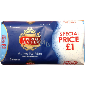 Cussons Imperial Leather for Men Active toilet soap 3 x 100 g