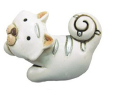 Magnet cream matte Cat