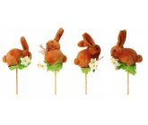 Hare brown recess 7 cm + skewers