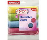 Söke Microfibre Cloths multi-purpose microfiber cloth 30 x 30 cm 4 pieces