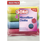 Söke Microfibre Cloths multi-purpose microfiber cloth 30 x 30 cm 4 pieces